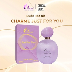 NƯỚC HOA NỮ CHARME JUST FOR YOU 50ML THƠM LÂU LÃNG MẠN, DỊU DÀNG, THANH LỊCH CHO NÀNG TỰ TIN _ NƯỚC HOA CHÍNH HÃNG