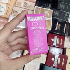 NƯỚC HOA MINI MOSCHINO TOY 2 BUBBLE GUM EDT 5ML / GẤU HỒNG - NOEM