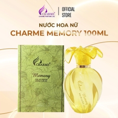 NƯỚC HOA NỮ CHARME MEMORY 100ML LƯU HƯƠNG LÂU HOA HỒNG BULGARIA, NỒNG NÀN KIÊU KỲ _ NƯỚC HOA CHÍNH HÃNG
