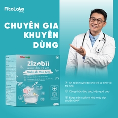 MUỐI TẮM THẢO DƯỢC ZIZOBII FITOLABS KHÁNG KHUẨN, DƯỠNG ẨM HỘP 20 GÓI