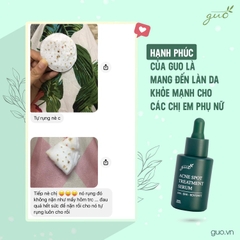 SERUM CHẤM MỤN, GOM KHÔ CỒI, GIẢM MỤN, MỜ THÂM - 100% FEEDBACK KHÁCH HÀNG TIN DÙNG HIỆU QUẢ - GUO