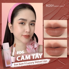 SET 2 SẢN PHẨM NƯỚC HOA CHAVA SIMPLE 10ML + SON KEM LÌ ROSY LUXURY