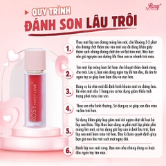 SET 2 SẢN PHẨM NƯỚC HOA CHAVA SIMPLE 10ML + SON KEM LÌ ROSY LUXURY
