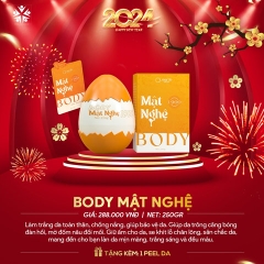 KEM DƯỠNG TRẮNG DA BODY MẬT NGHỆ 250GR QUEENIE SKIN