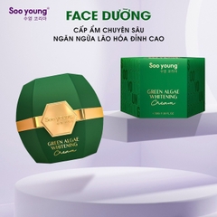 KEM DƯỠNG TRẮNG DA BAN NGÀY LỤC TẢO - SOO YOUNG