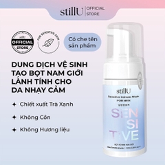 DUNG DỊCH VỆ SINH NAM GIỚI TẠO BỌT SENSITIVE HƯƠNG TỰ NHIÊN 100ML - STILLU