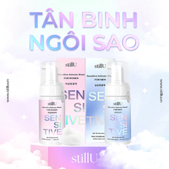 DUNG DỊCH VỆ SINH NAM GIỚI TẠO BỌT SENSITIVE HƯƠNG TỰ NHIÊN 100ML - STILLU