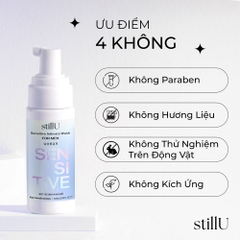 DUNG DỊCH VỆ SINH NAM GIỚI TẠO BỌT SENSITIVE HƯƠNG TỰ NHIÊN 100ML - STILLU