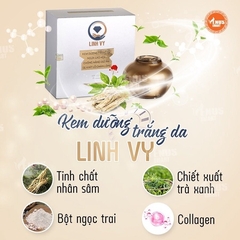 KEM DƯỠNG TRẮNG DA GIÚP NGỪA LÃO HÓA, CHỐNG NẮNG GIỮ ẨM VÀ SE KHÍT LỖ CHÂN LÔNG - LINH VY