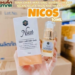 SERUM TINH CHẤT MẬT ONG NICOS BEAUTY SERUM DƯỠNG TRẮNG DA 10ML - NICOS BEAUTY
