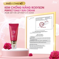 COMBO 2 KEM CHỐNG NẮNG ROSYSON PERFECT