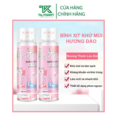 XỊT KHỬ MÙI GIÀY HƯƠNG ĐÀO SIÊU THƠM 260ML