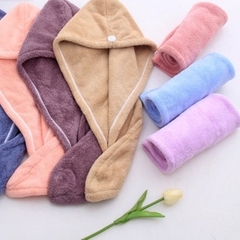 KHĂN QUẤN Ủ TÓC SIÊU THẤM, KHĂN MŨ LÀM KHÔ TÓC SIÊU TIỆN ÍCH