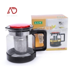 ẤM PHA TRÀ THỦY TINH CÓ LƯỚI LỌC INOX CAO CẤPẤP