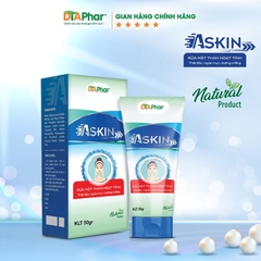 SỮA RỬA MẶT ASKIN HỖ TRỢ LÀM SẠCH DA LỖ CHÂN LÔNG NGĂN NGỪA MỤN PHÁT TRIỂN CUNG CẤP DƯỠNG CHẤT CHO DA TRẮNG MỊN HỒNG HÀO TUÝP 50GR