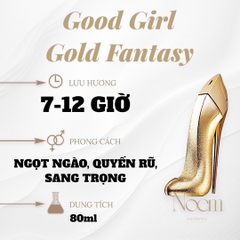NƯỚC HOA CAROLINA HERRERA GOOD GIRL GOLD FANTASY EDP 80ML - NOEM