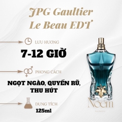 NƯỚC HOA JEAN PAUL GAULTIER LE BEAU EDT 125ML - NOEM