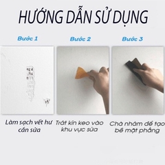 KEO SỬA TƯỜNG ĐA NĂNG, GEL VÁ TƯỜNG LẤP CÁC VẾT NỨT, VẾ Ố TRÊN TƯỜNG -