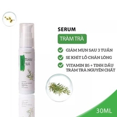 COMBO 5 GIẢM MỤN, MỜ THÂM TRÀM TRÀ : SỮA RỬA MẶT, TONER, SERUM CHẤM MỤN, MẶT NẠ, KEM DƯỠNG ẨM - MILAGANICS
