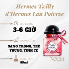 NƯỚC HOA HERMES TWILLY EAU POIVREE EDP 85ML - NOEM