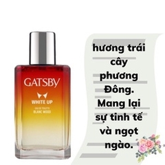 NƯỚC HOA XỊT NAM NỮ GATSBY WHITE UP 50ML LƯU HƯƠNG 6 GIỜ - GDN
