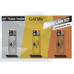 XỊT KHỬ MÙI TOÀN THÂN NAM NỮ GATSBY 150ML - GDN