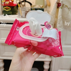 KHĂN ƯỚT GẤU DÂU KÈM THÙNG NHỰA [THÙNG 13