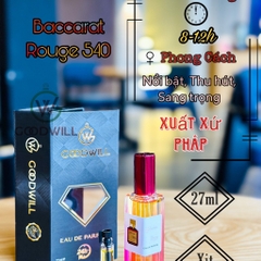 NƯỚC HOA WOODWILL BACCARAT 540 25ML