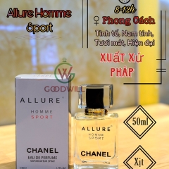 NƯỚC HOA GOODWILL ALURE CHANEL SPORT 50ML
