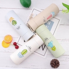BÌNH CHAI NƯỚC THỦY TINH HÌNH XƯƠNG RỒNG B001-