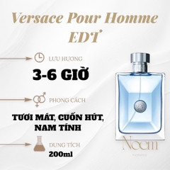 NƯỚC HOA VERSACE POUR HOMME EDT 200ML - NOEM