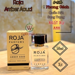 NƯỚC HOA NAM ROJA AMBER AOUD 50ML