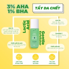 TẨY TẾ BÀO CHẾT AHA 3% & BHA 1%, GIẢM MỤN ĐẾN 98% AN TOÀN CHO DA NHẠY CẢM - GUO