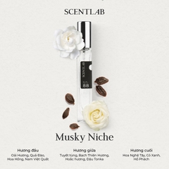 NƯỚC HOA NỮ NOBLE MUSKY NICHE NO. 88 (10ML) - SCENTLAB