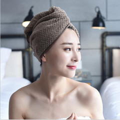 KHĂN QUẤN Ủ TÓC SIÊU THẤM MÀU TRƠN, KHĂN MŨ LÀM KHÔ TÓC SIÊU TIỆN ÍCH - DMASTORE