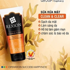 COMBO 3 CHAI SỮA RỬA MẶT CLEAN & CLEAR 60G- REXSON