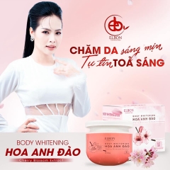 KEM BODY WHITENING HOA ANH ĐÀO ELBON 160GR - EBON
