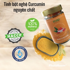 TINH BỘT NGHỆ CURCUMIN NGUYÊN CHẤT 100GR - ORGAFO NATURAL