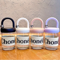 BÌNH NƯỚC CHONEL/FASHION CÓ TAY CẦM 450ML - SU