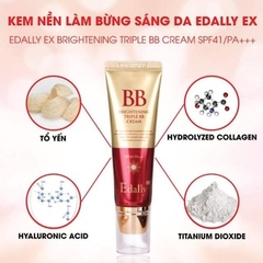 KEM NỀN LÀM SÁNG BỪNG LÀN DA GẤP 3 LẦN EDALLY EX 40ML- EDALLY BH