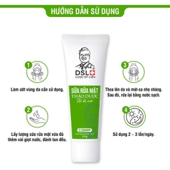 SỮA RỬA MẶT THẢO DƯỢC THẾ HỆ MỚI 120G - DSL