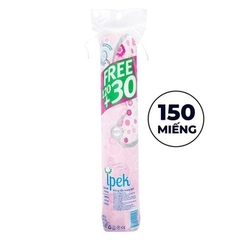 BÔNG TẨY TRANG SIÊU MỀM MỊN 120+30 MIẾNG - IPEK