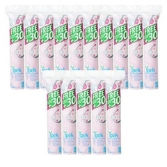 COMBO 15 BÔNG TẨY TRANG SIÊU MỀM MỊN 120+30 MIẾNG - IPEK