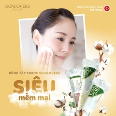 [ TẶNG 1 MIẾNG MẶT NẠ ] COMBO 5 GÓI BÔNG TẨY TRANG 100% BOCOTON 120+30 MIẾNG - SKINLOVERS