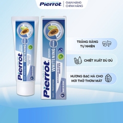[ TẶNG 1 BÀN CHẢI TRẮNG RĂNG ] KEM ĐÁNH RĂNG LÀM TRẮNG RĂNG 75ML - PIERROT