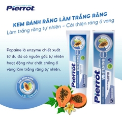 [ TẶNG 1 BÀN CHẢI TRẮNG RĂNG ] KEM ĐÁNH RĂNG LÀM TRẮNG RĂNG 75ML - PIERROT