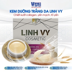 KEM DƯỠNG TRẮNG DA GIÚP NGỪA LÃO HÓA, CHỐNG NẮNG GIỮ ẨM VÀ SE KHÍT LỖ CHÂN LÔNG - LINH VY