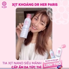 TẶNG NƯỚC TẨY TRANG 100ML ] XỊT KHOÁNG CẤP ẨM DA 150ML - DR HER PARIS