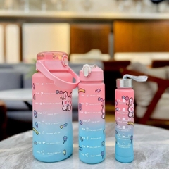 SET 3 BÌNH NƯỚC NHẮC NHỞ BÁO VẠCH THEO GIỜ - SU