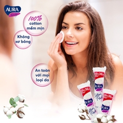 [ MUA 5 TẶNG 1 MẶT NẠ ] BÔNG TẨY TRANG BEAUTY COTTON PADS 150 MIẾNG